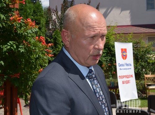 Георгій Буравков очолив Житомирський обласний виборчий штаб партії «Сила і честь»