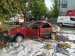 В Житомирській області під час ДТП спалахнув автомобіль з пасажиркою. ФОТО 
