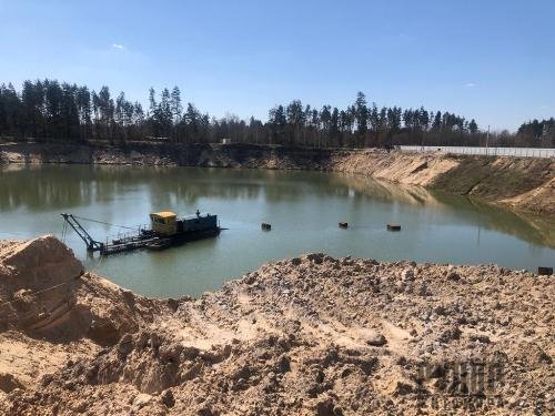 На землях Житомирщини незаконним видобутком піску завдано державі шкоди на суму 42,4 млн грн