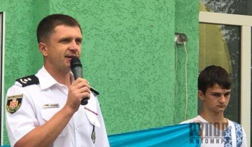 У Житомирському районі поліцейські відзначили професійне свято разом з громадами спортивними змаганнями
