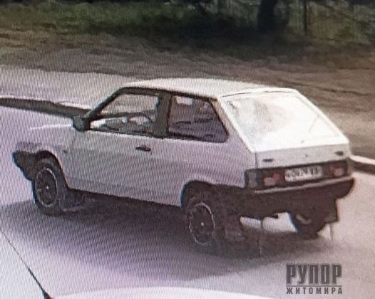 Розшукується автомобіль, який підозрюється у скоєнні ДТП у Житомирі