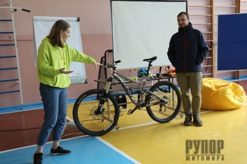 У рамках Європейського тижня мобільності у Житомирі організували велошколу для дітей та дорослих