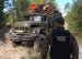 На Житомирщині неподалік кордону виявлено вантажівку, на якій перевозили ліс-кругляк без належних документів 
