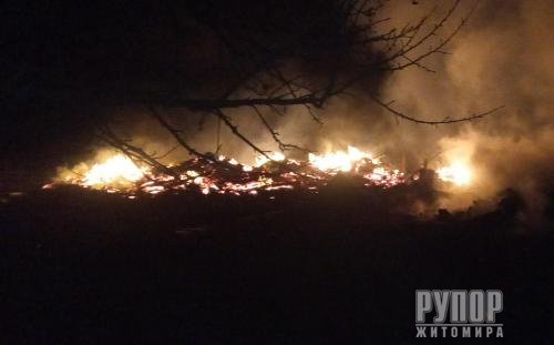 Трагедія у Житомирському районі: На пожежі виявили загиблу людину