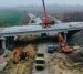 Роботи зі зведення дворівневої транспортної розв’язки на автодорозі М-21 поблизу Бердичева виконано на 85% 