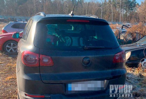 У Житомирі на проспекті Миру затримали Volkswagen, що перебуває в розшуку