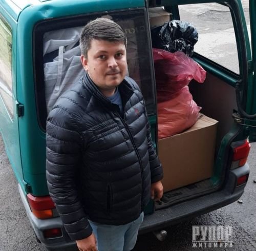 Ружинська громада отримала допомогу від гуманітарного штабу Житомирської обласної ради