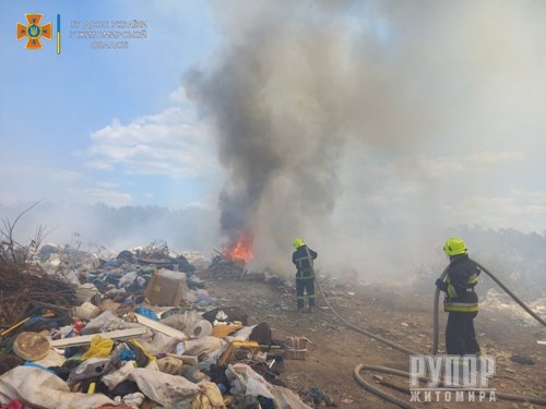 На Житомирщині упродовж доби рятувальники ліквідували дев’ять пожеж