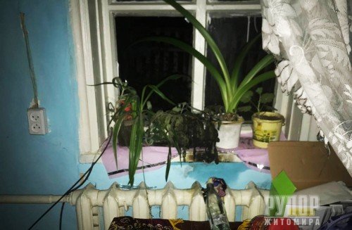 На Житомирщині зять намагався підпалити будинок тещі, кинувши у вікно «коктейль Молотова»