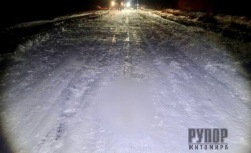 На Житомирщині водій автомобіля смертельно травмував пішохода та втік з місця ДТП - оголошено розшук