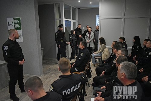 Житомирську академію поліції відвідали представники Канадської поліцейської місії в Україні