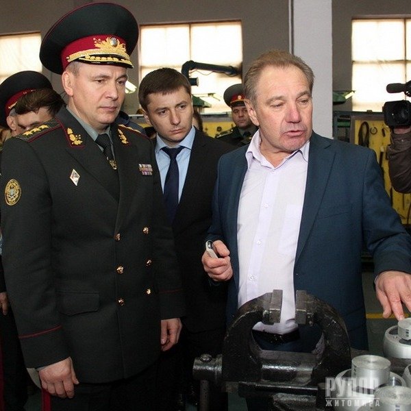 Галетей відвідав Житомирський бронетанковий завод Галетей відвідав Житомирський бронетанковий завод