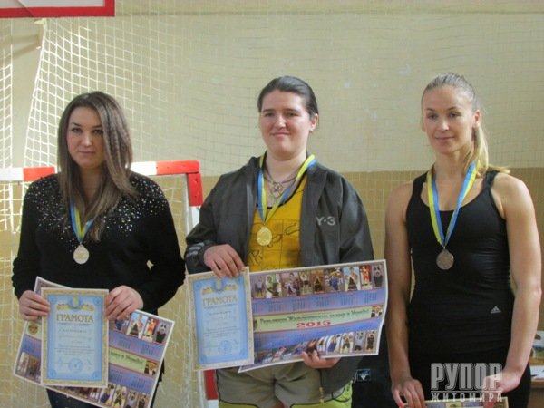 Команда гирьовиків Житомирщини входить у трійку найкращих в Україні Команда гирьовиків Житомирщини входить у трійку найкращих в Україні