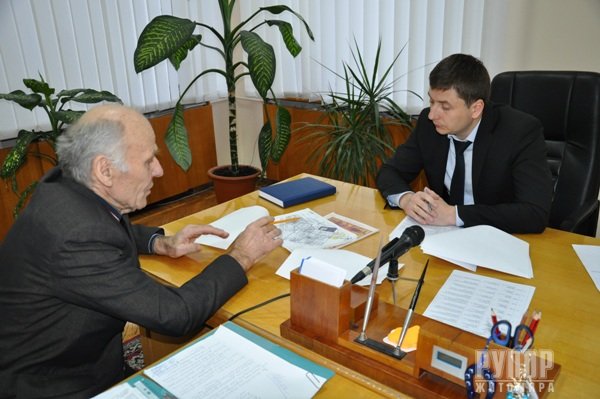 Голова облдержадміністрації Сергій Машковський провів черговий прийом громадян Голова облдержадміністрації Сергій Машковський провів черговий прийом громадян