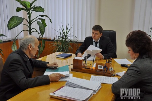 Голова облдержадміністрації Сергій Машковський провів черговий прийом громадян Голова облдержадміністрації Сергій Машковський провів черговий прийом громадян