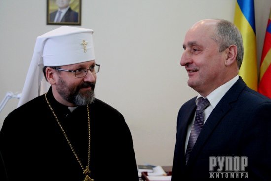 Голова Житомирської обласної ради зустрівся з Блаженнішим Патріархом Святославом Голова Житомирської обласної ради зустрівся з Блаженнішим Патріархом Святославом